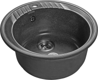 Кухонная мойка GranFest Rorndo 520, R-520 графит